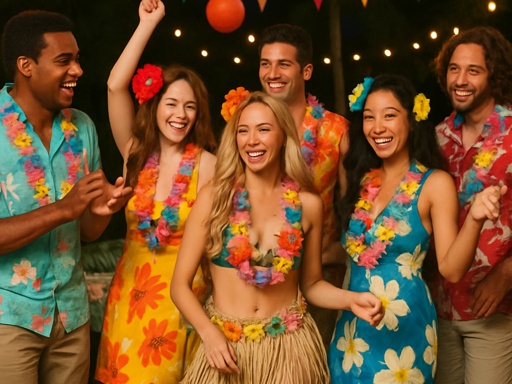 Theme,Party,Hawaiin,Party