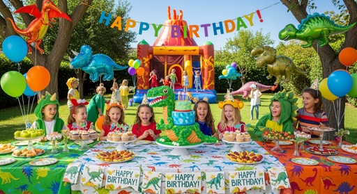 A,Kids,Dinosaur,Birthday,Party